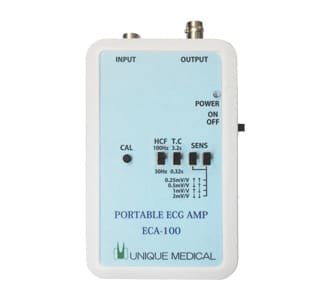 ポータブル心電図アンプ