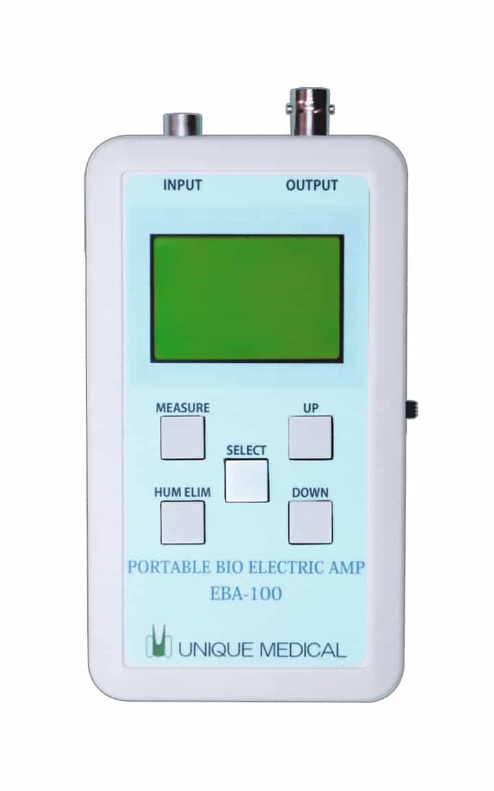 ポータブル生体信号アンプ、脳波（EEG）、筋電図（EMG）、心電図（ECG）、神経活動電位、生理学実習、電気生理実験、ラット／マウス実験、神経科学研究