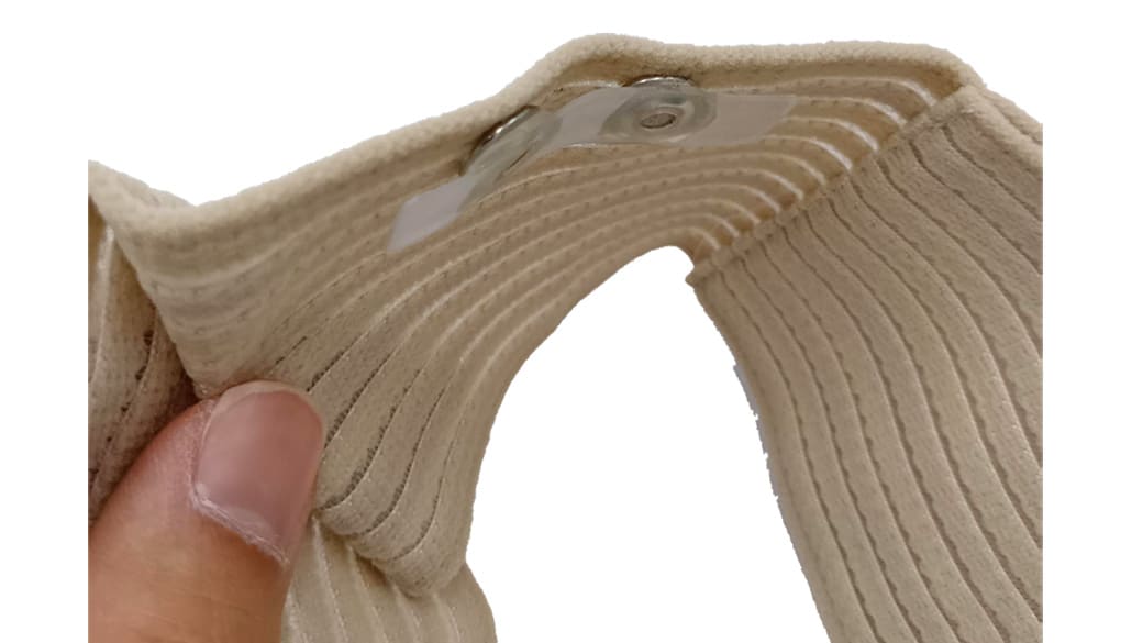 ディスポ電極、皿電極、電極固定、固定方法、医療用サポーター、筋電図