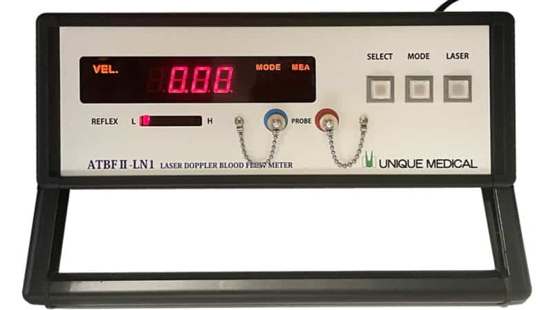 レーザー血流計、レーザードップラー、微小循環、非侵襲測定、連続測定、相対値血流